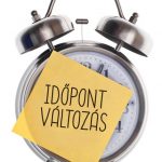 kezdési időpontjaiban változások voltak