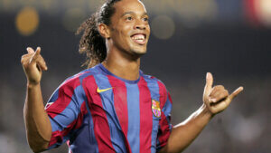cikkek 2006 májusában a Celta Vigo elleni mérkőzésen Ronaldinho egy olyan passzal örvendeztette meg a Barcelona rajongóit