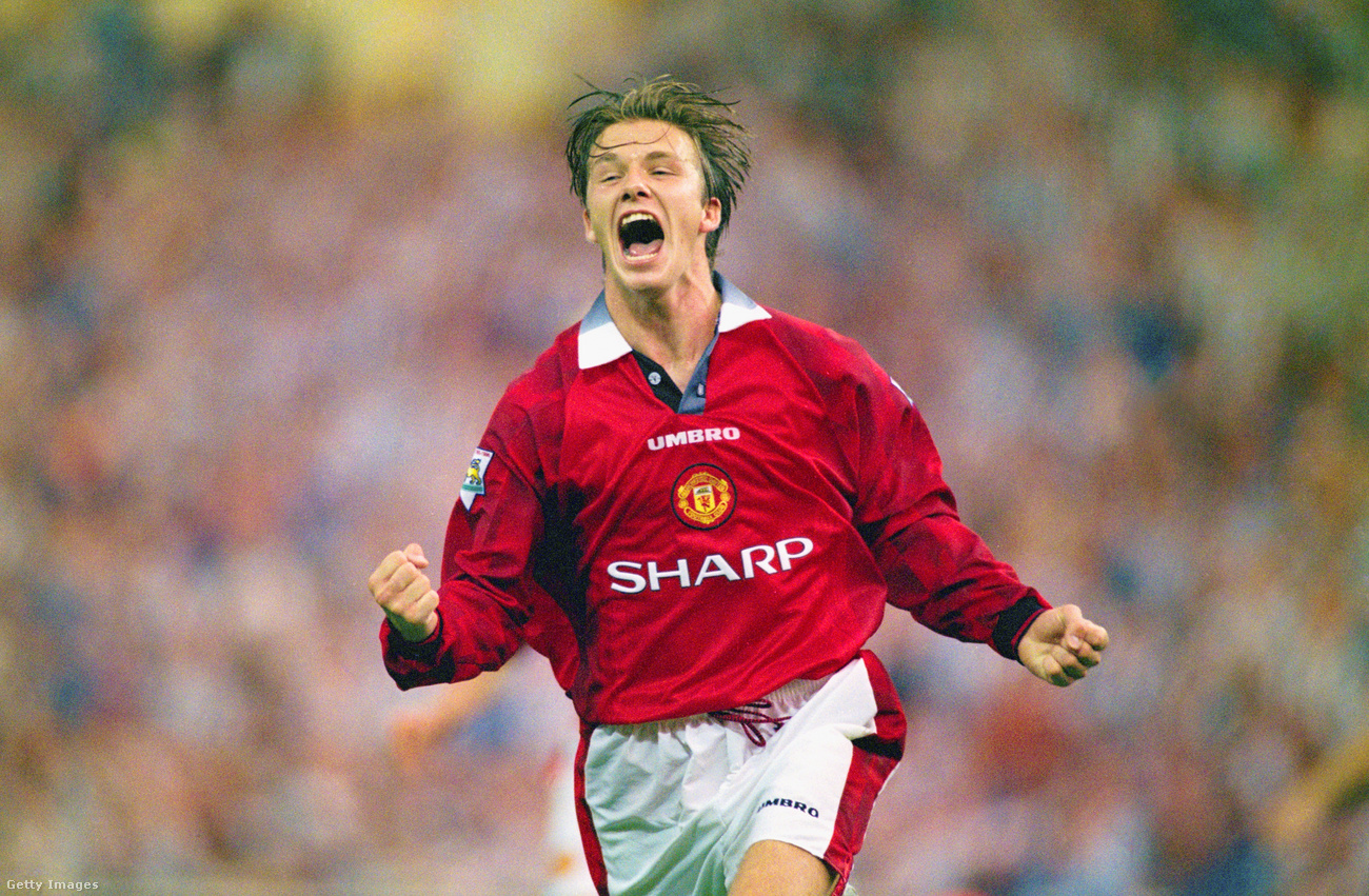 David Beckham első gólja az Old Traffordon